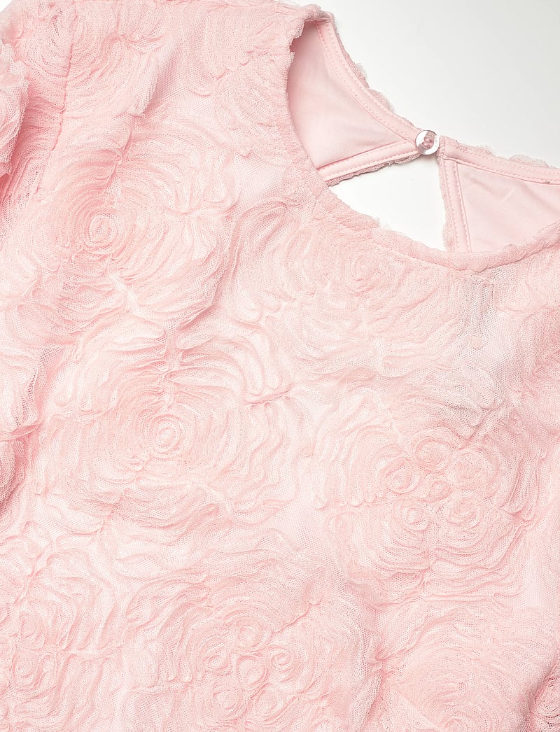 ROTATE Birger Christensen - MESH FRILL MINI DRESS - stramme kjoler - orchid ice - 2