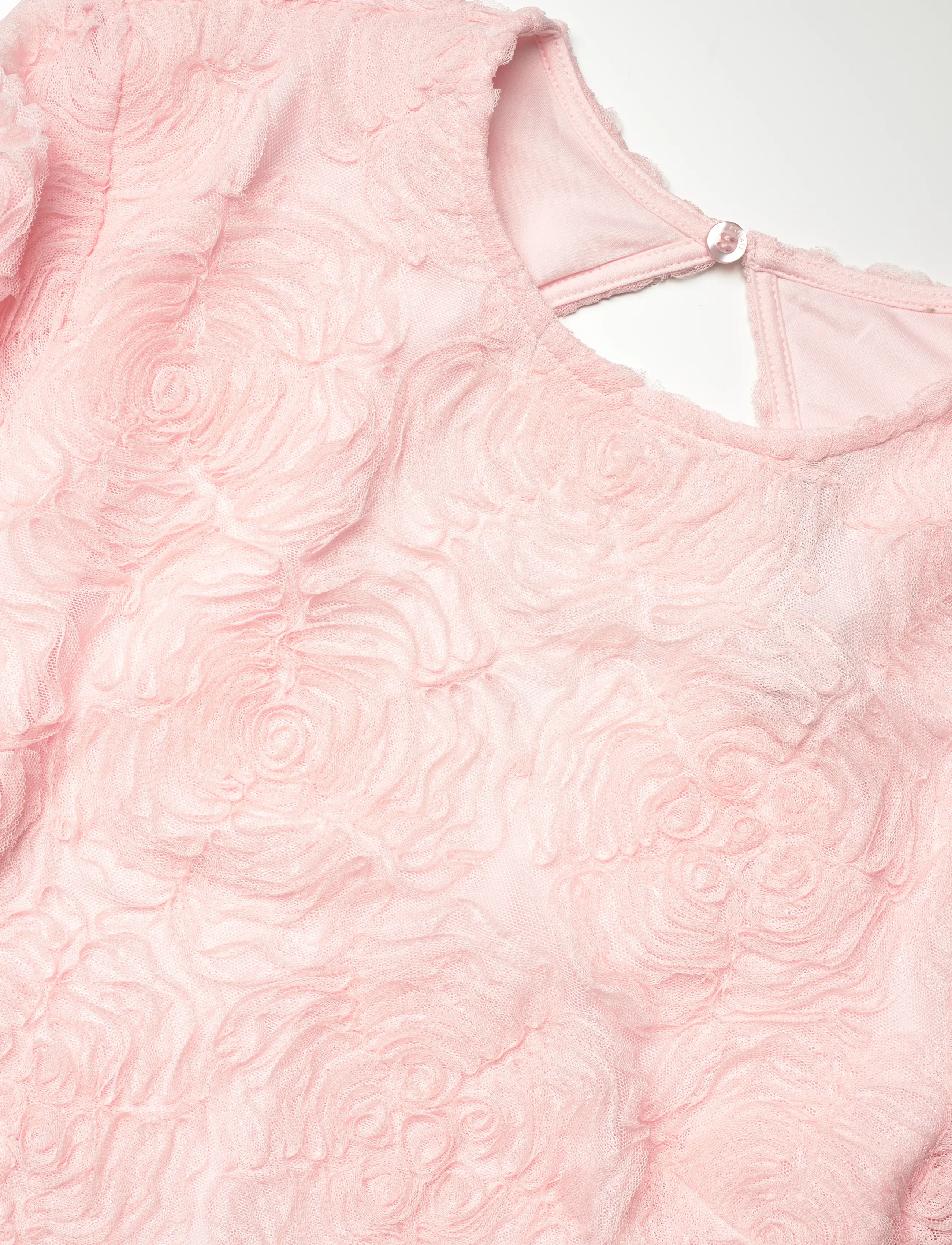 ROTATE - MESH FRILL MINI DRESS - etuikleider - orchid ice - 5