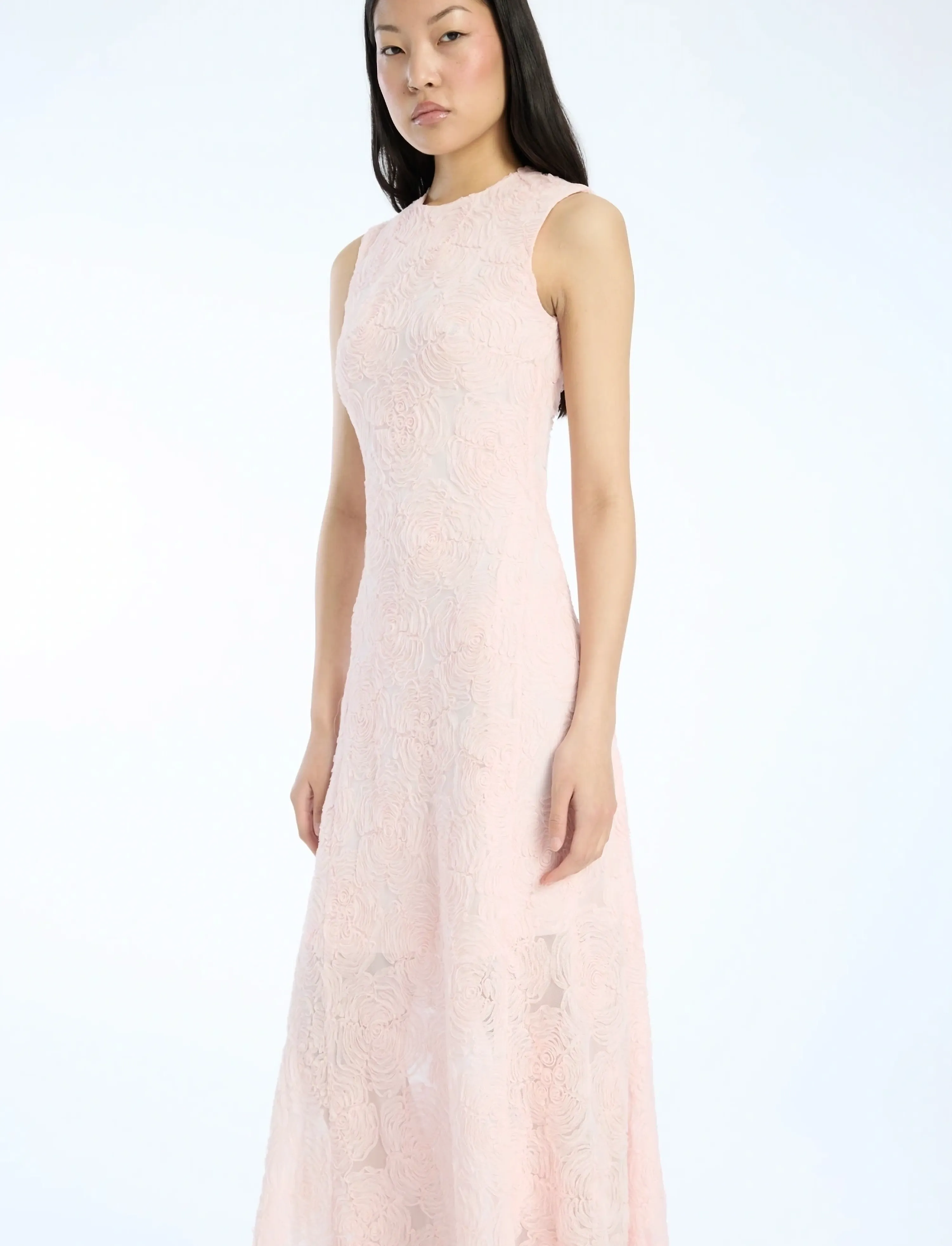ROTATE - MESH MAXI DRESS - maxikleider - orchid ice - 4