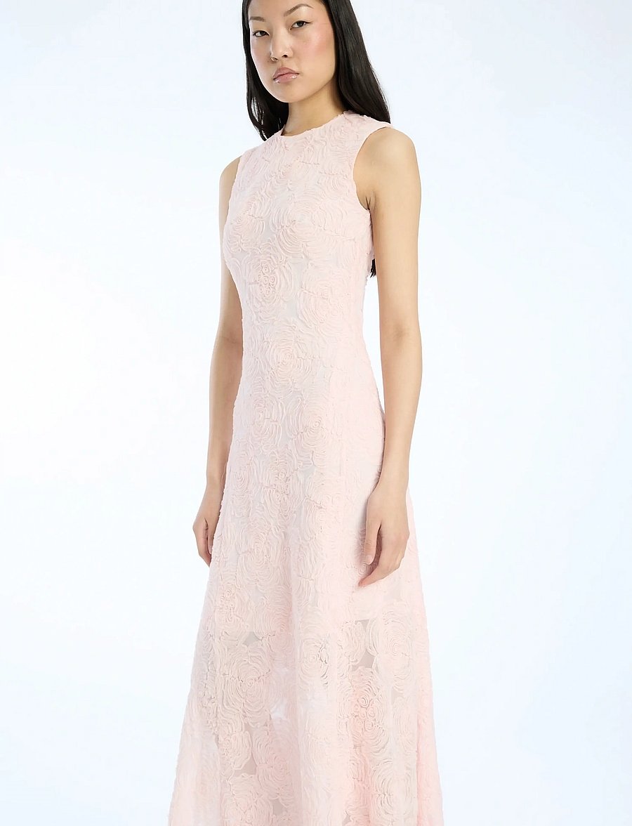 ROTATE - MESH MAXI DRESS - maxikleider - orchid ice - 4