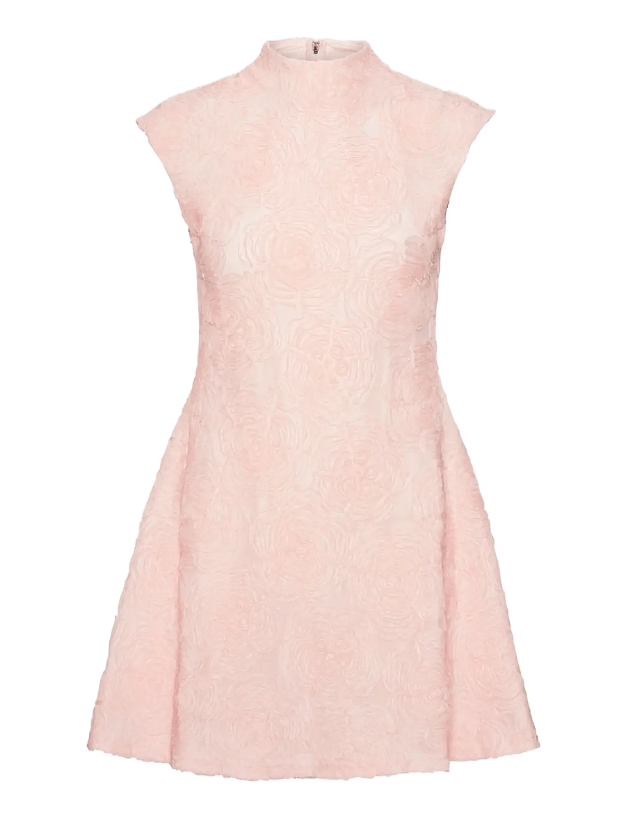ROTATE - MESH MINI DRESS - orchid ice - 1