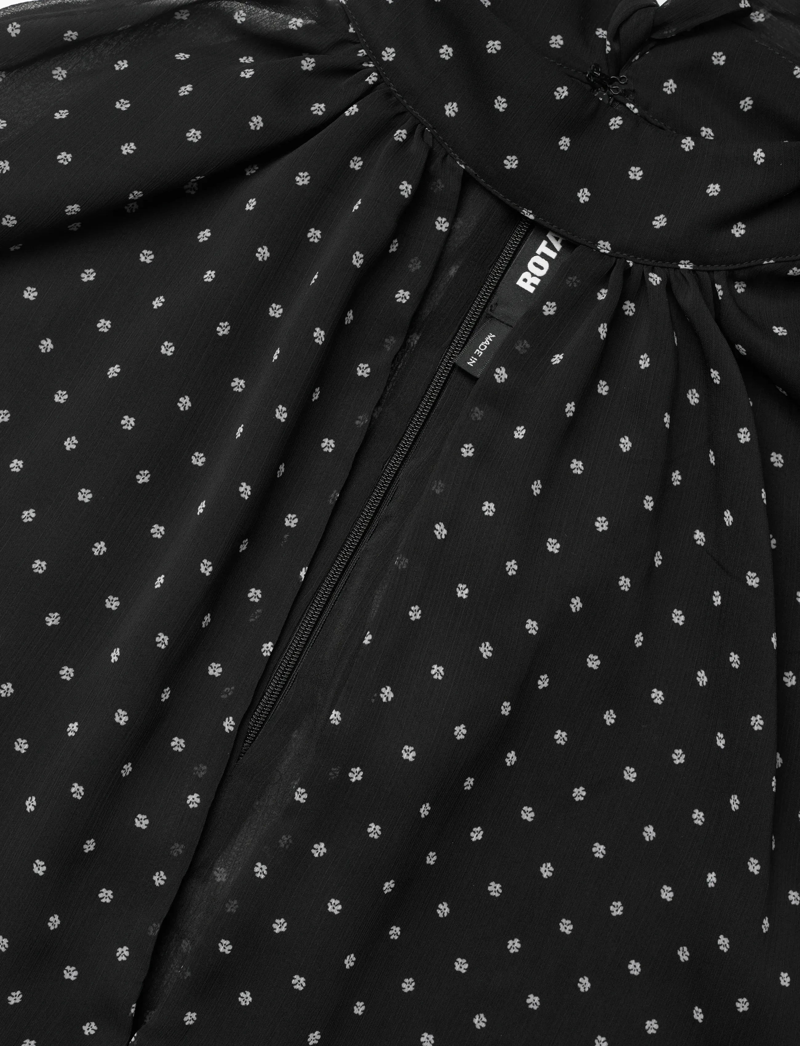 ROTATE - HALTERNECK BOW TOP - Ärmellose tops - 1000 black comb. - 2