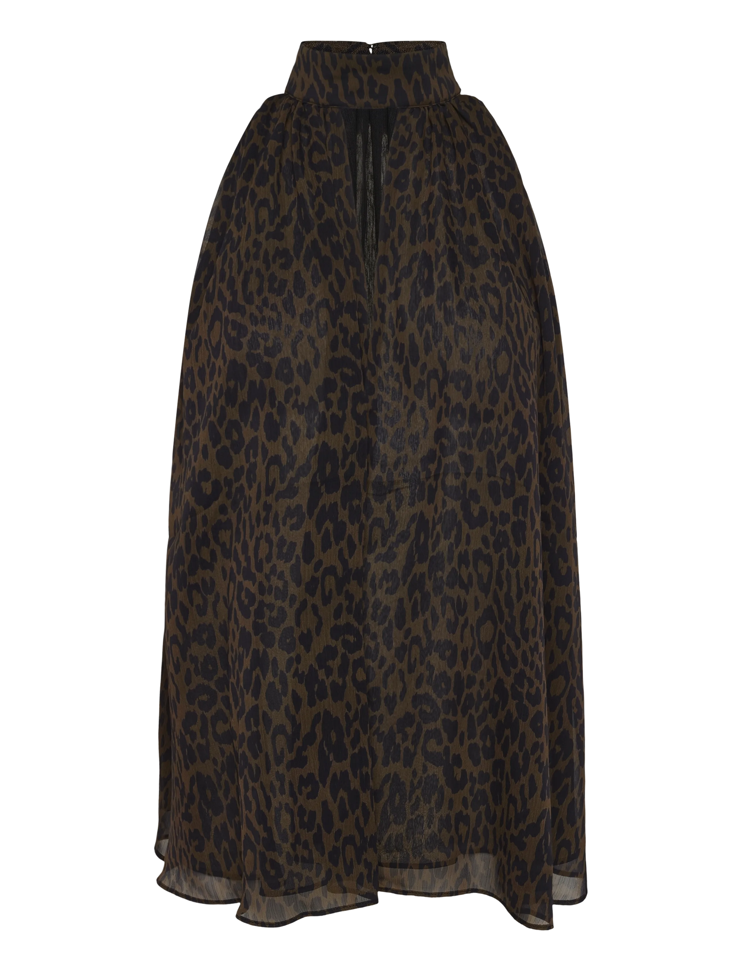 ROTATE HALTERNECK BOW TOP - Blouses & Shirts - MOLÉ COMB. / brown