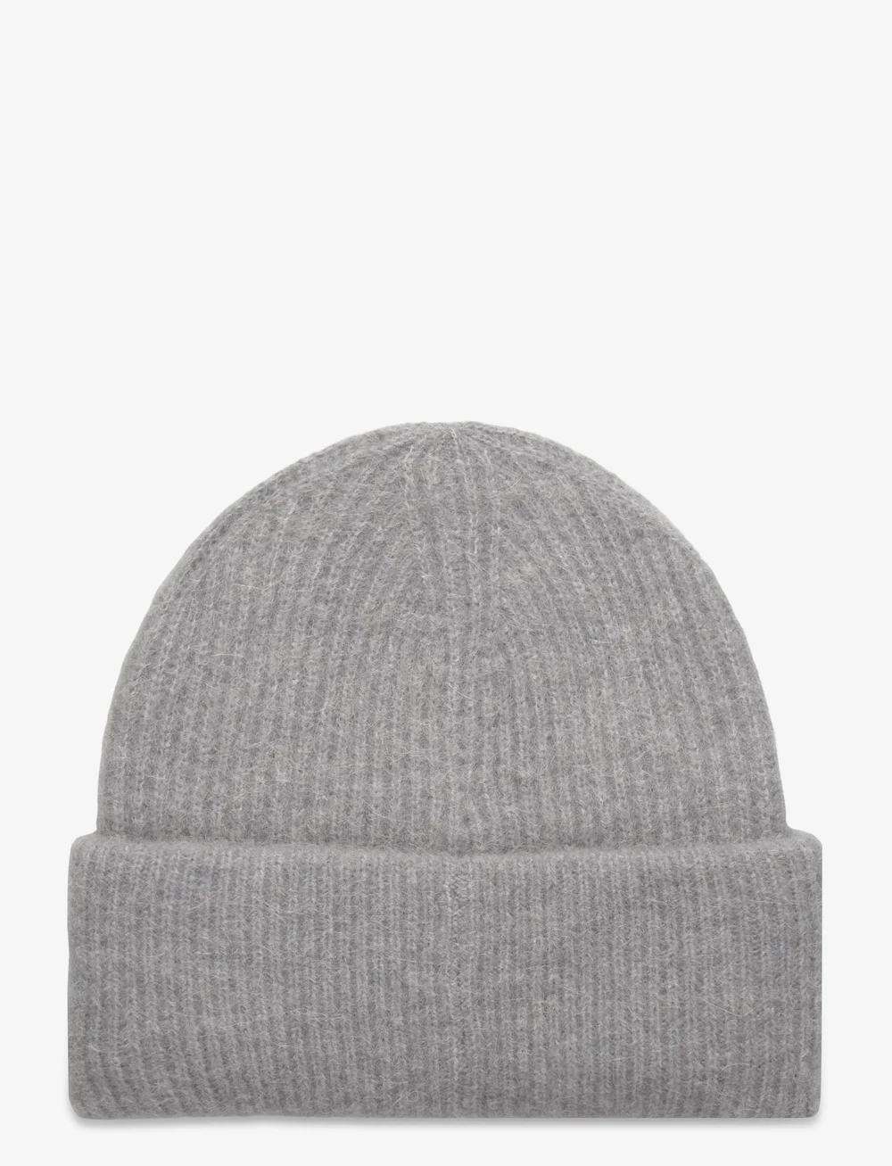 ROTATE Birger Christensen - Rib Knit Beanie - fashion trends - alloy (light gray) - 1