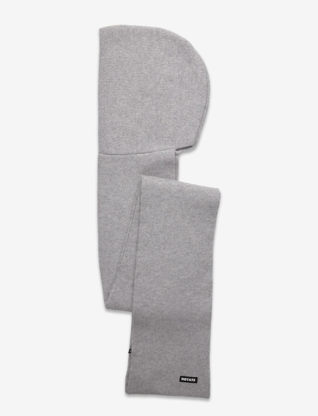 ROTATE Birger Christensen - Knit Hood Scarf - balaclava - alloy (light gray) - 1