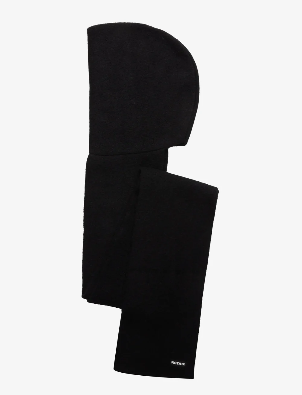 ROTATE Birger Christensen - Knit Hood Scarf - balaclava - black - 1