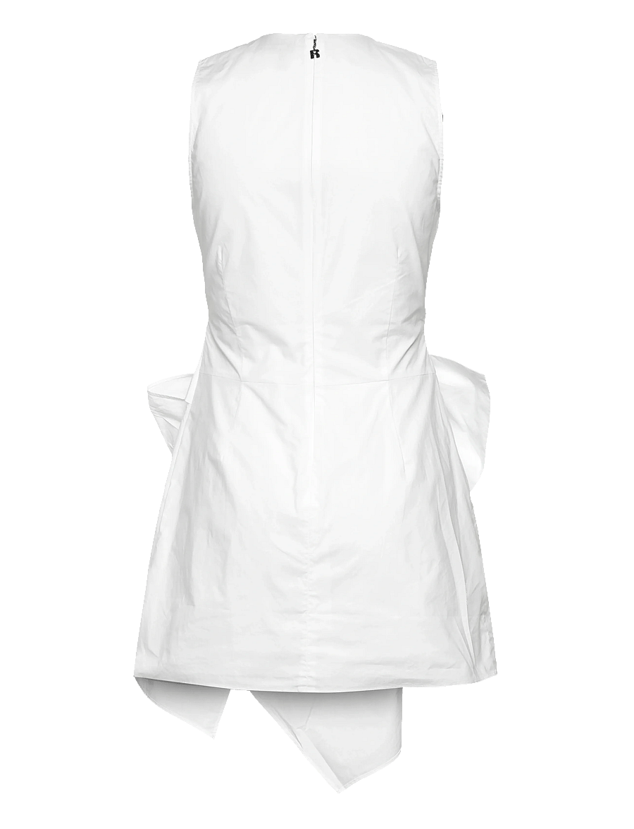 ROTATE - SLEEVELESS DRESS W/ BOW - konfirmationstøj - bright white - 1