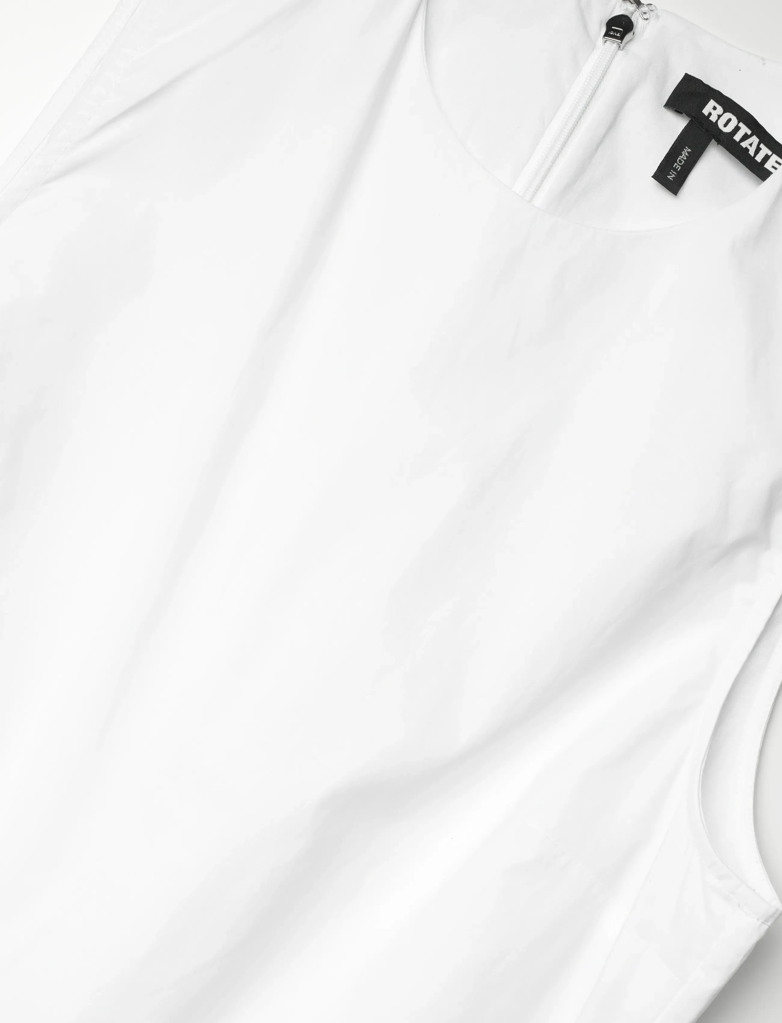 ROTATE - SLEEVELESS DRESS W/ BOW - konfirmationstøj - bright white - 2