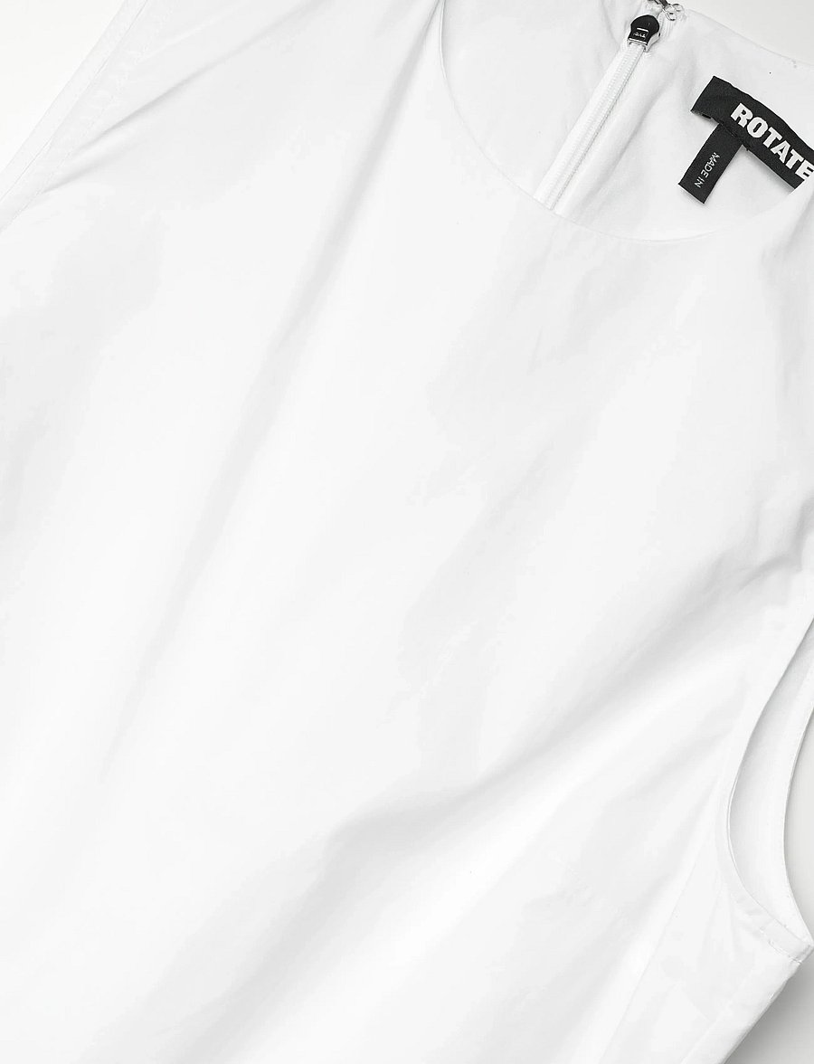 ROTATE - SLEEVELESS DRESS W/ BOW - konfirmationstøj - bright white - 2