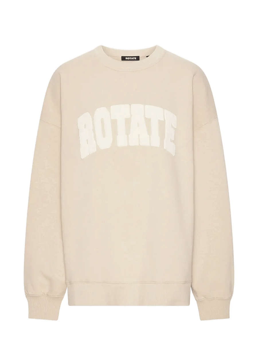 ROTATE - HEAVY SWEAT CREWNECK - sweatshirts - cement - 0