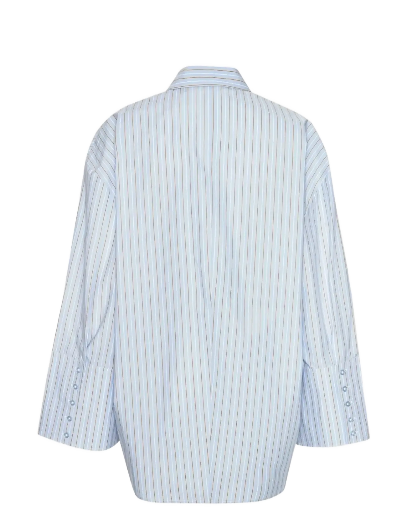 ROTATE - POPLIN OVERSIZED SHIRT - langærmede skjorter - hydrangea (blue) comb. - 2