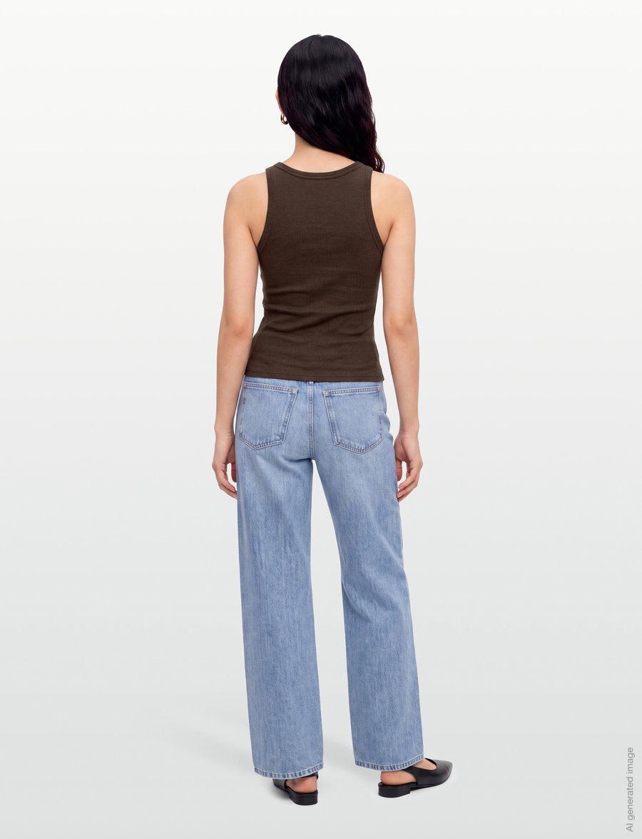 ROTATE - BASIC TANK TOP - Ärmellose tops - molÉ - 4
