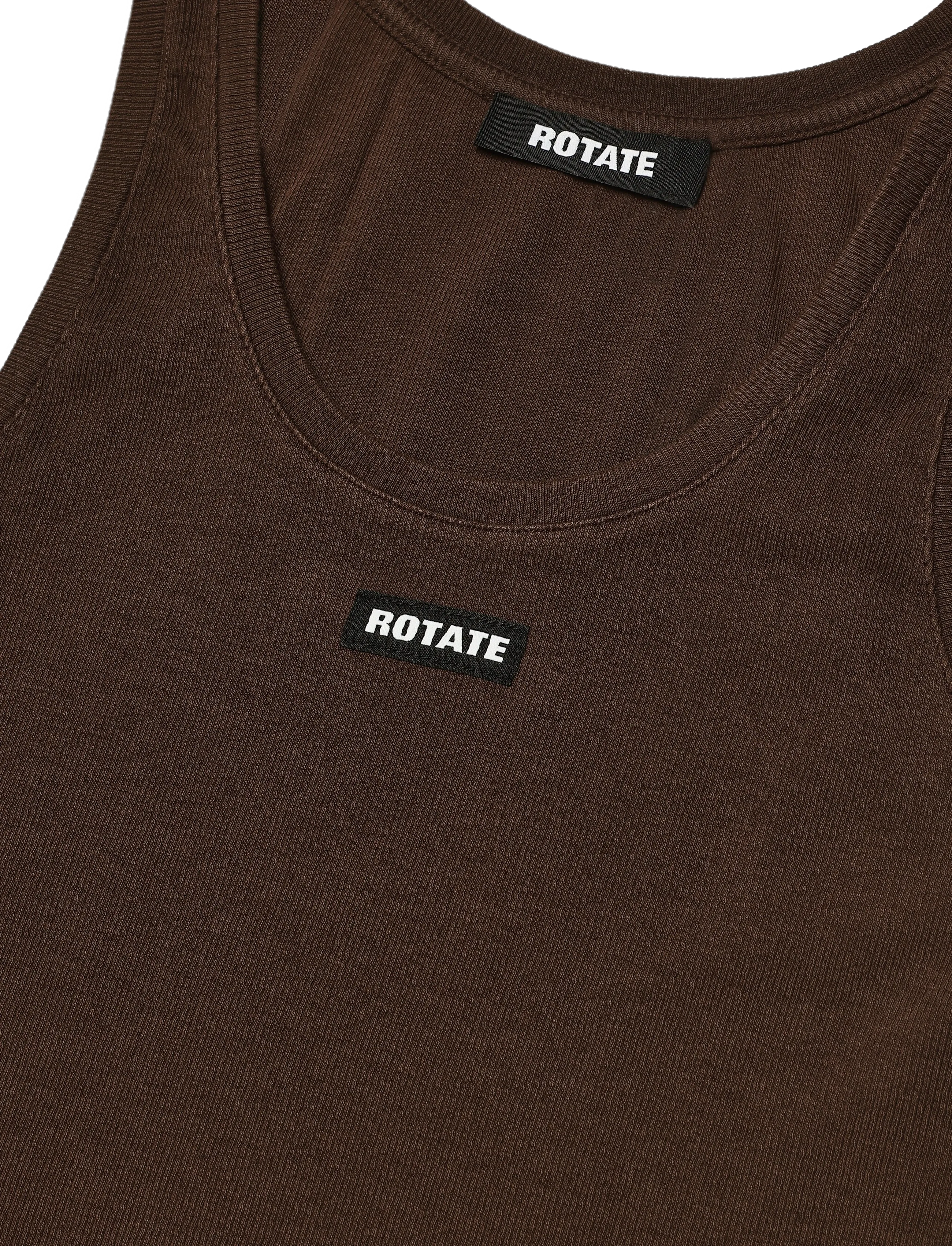 ROTATE - BASIC TANK TOP - Ärmellose tops - molÉ - 5