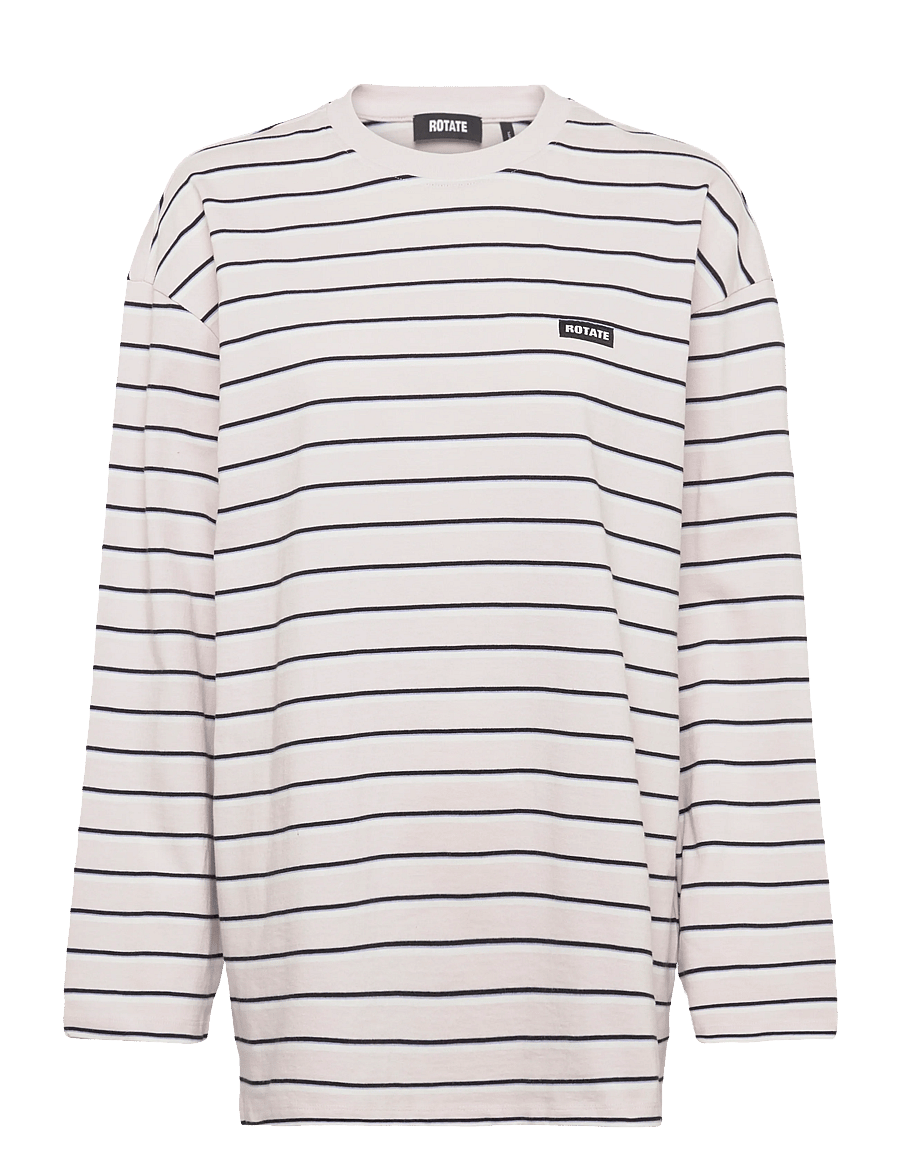 ROTATE - JERSEY LS T-SHIRT - långärmade toppar - orchid ice comb. - 1