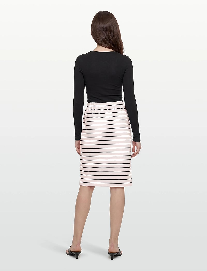 ROTATE - Jersey Midi Skirt - midi nederdele - orchid ice comb. - 4