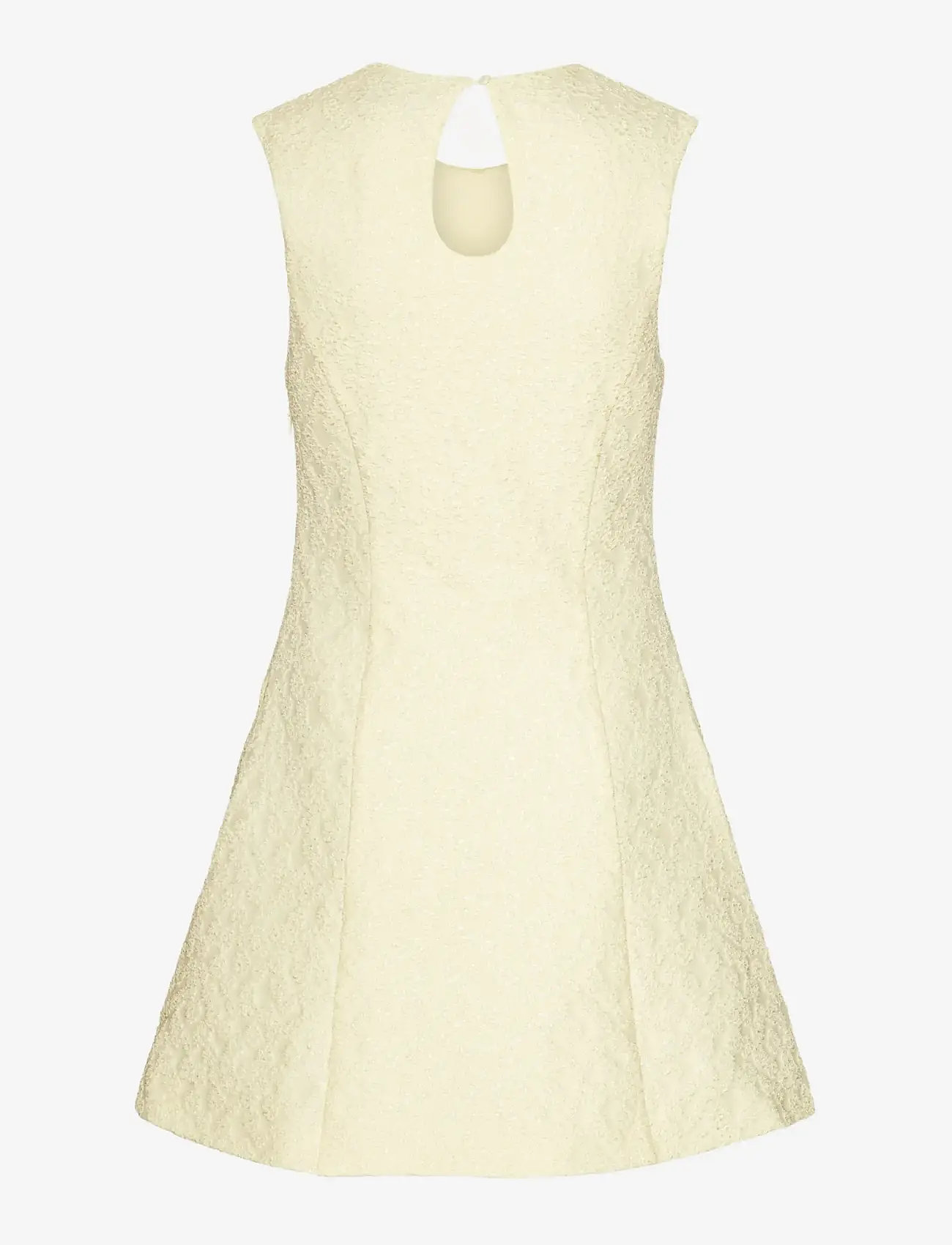 ROTATE - JACQUARD MINI DRESS - short dresses - winter white - 2