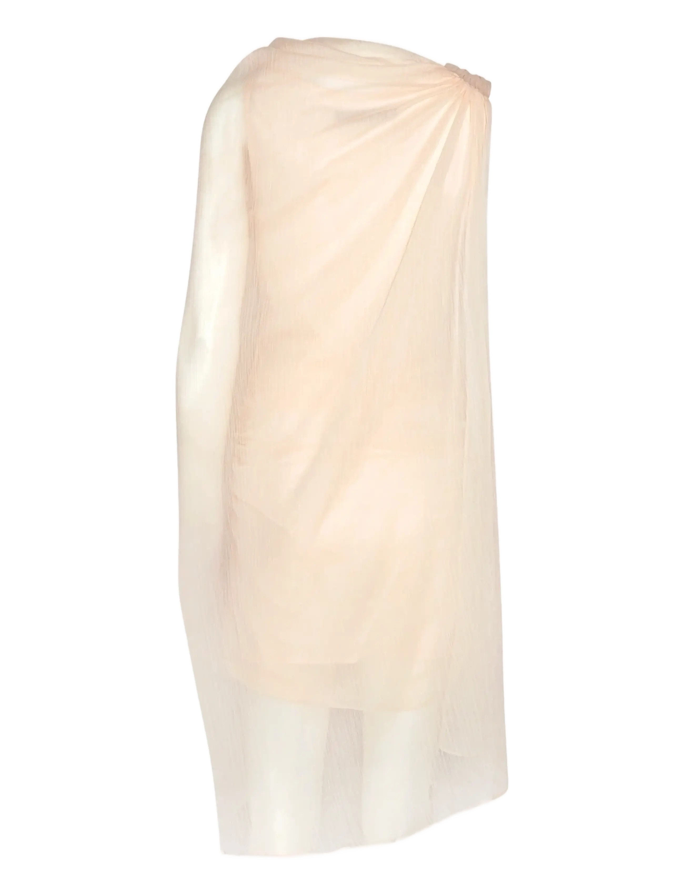 ROTATE - CHIFFON MINI CAPE DRESS - party dresses - vanilla cream - 2