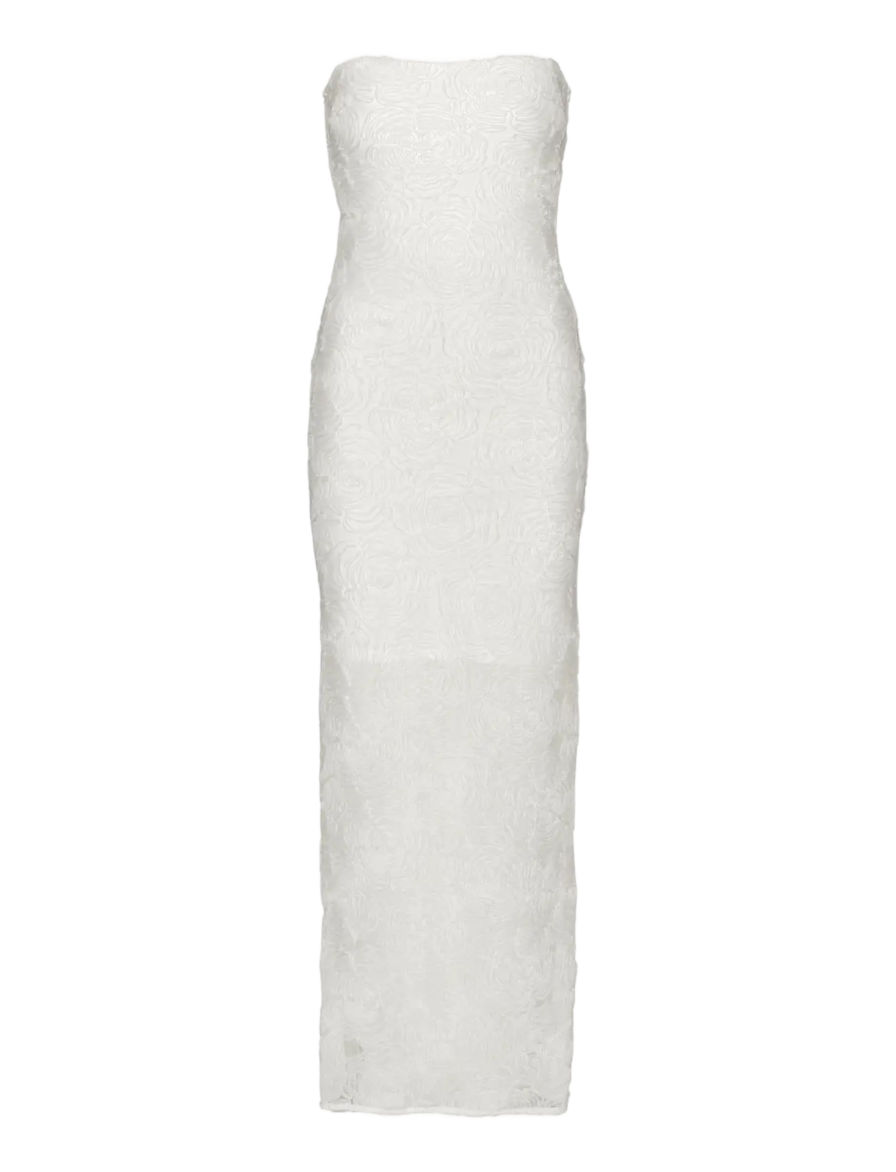 ROTATE - MESH TUBE DRESS - wedding dresses - egret - 1