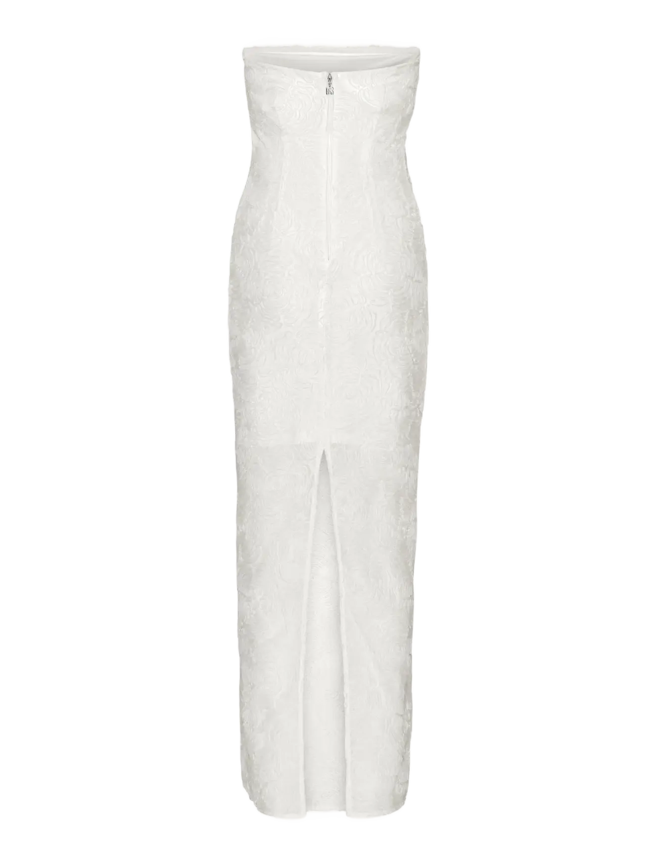 ROTATE - MESH TUBE DRESS - brudekjoler - egret - 2