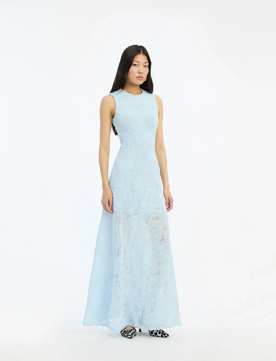 ROTATE - MESH MAXI DRESS - mežģīņu kleitas - plein air - 0
