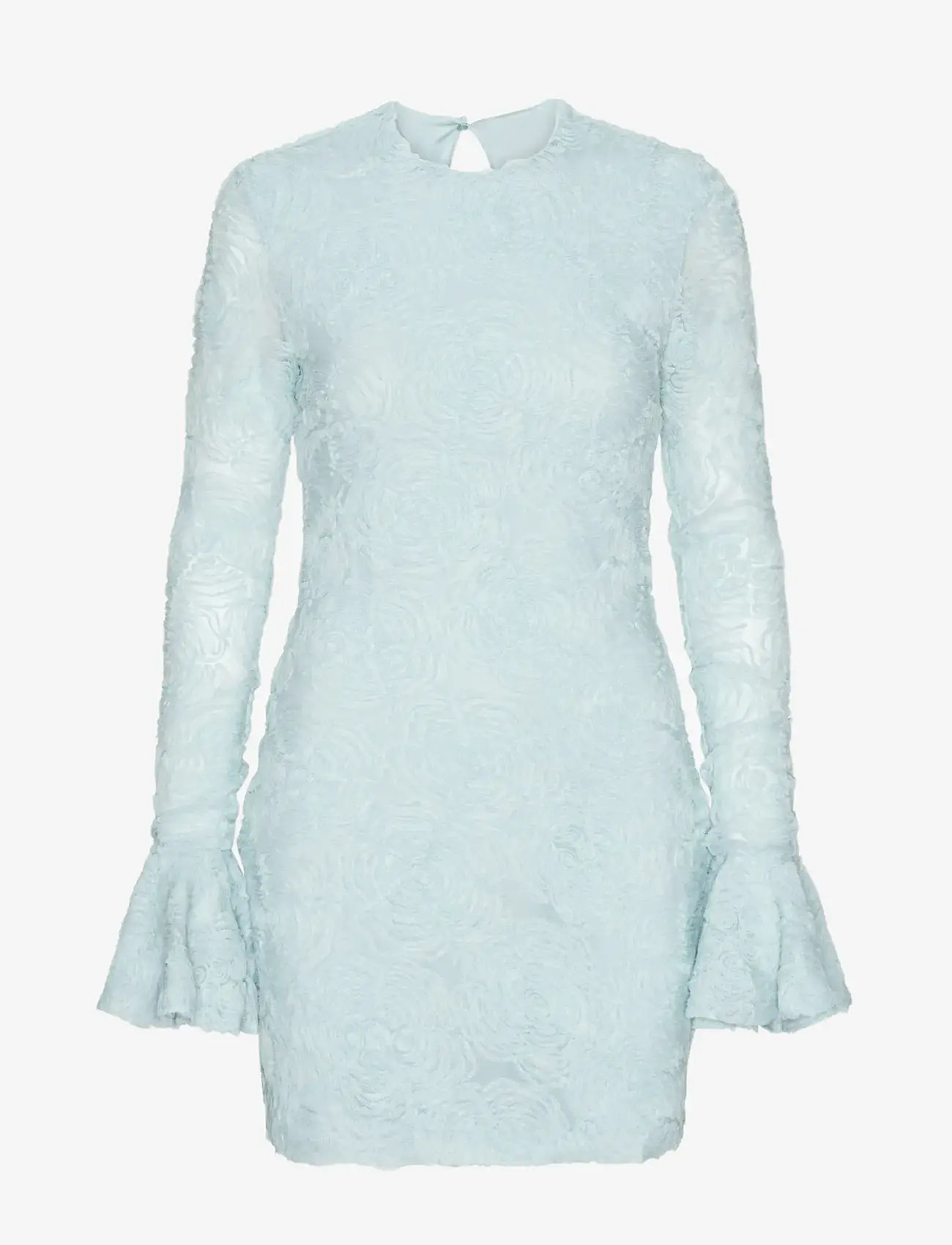 ROTATE Birger Christensen - MESH FRILL MINI DRESS - kurze kleider - plein air - 1