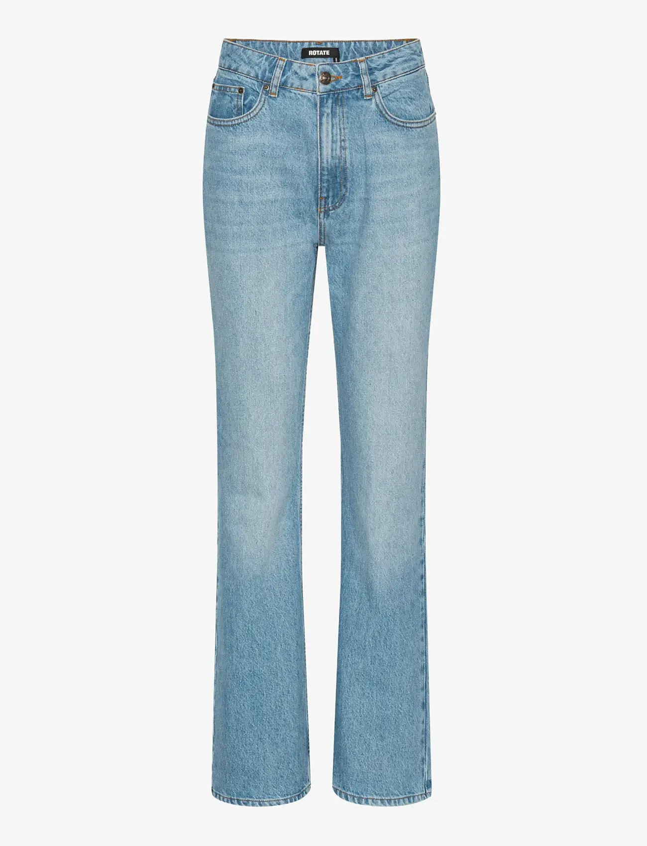 ROTATE Birger Christensen - SLIM BOOTCUT JEANS - kitsad teksad - light blue denim - 1