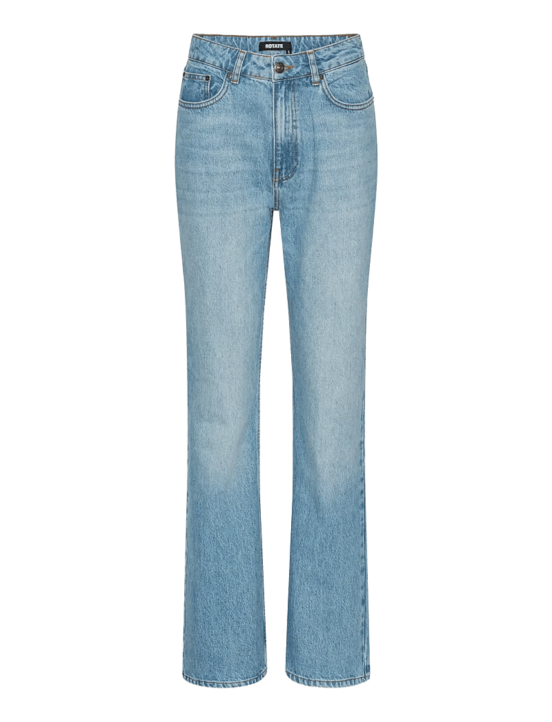 ROTATE Birger Christensen - SLIM BOOTCUT JEANS - kitsad teksad - light blue denim - 1