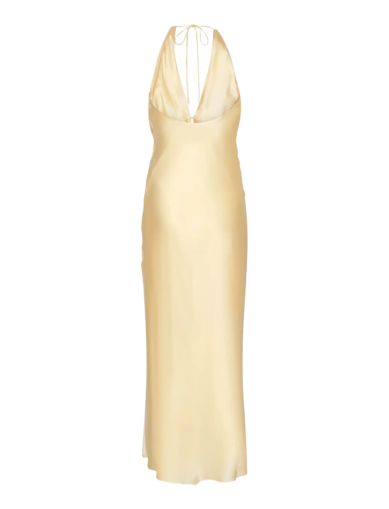 ROTATE - CHIFFON HALTER DRESS - Õhtukleidid - italian straw - 2