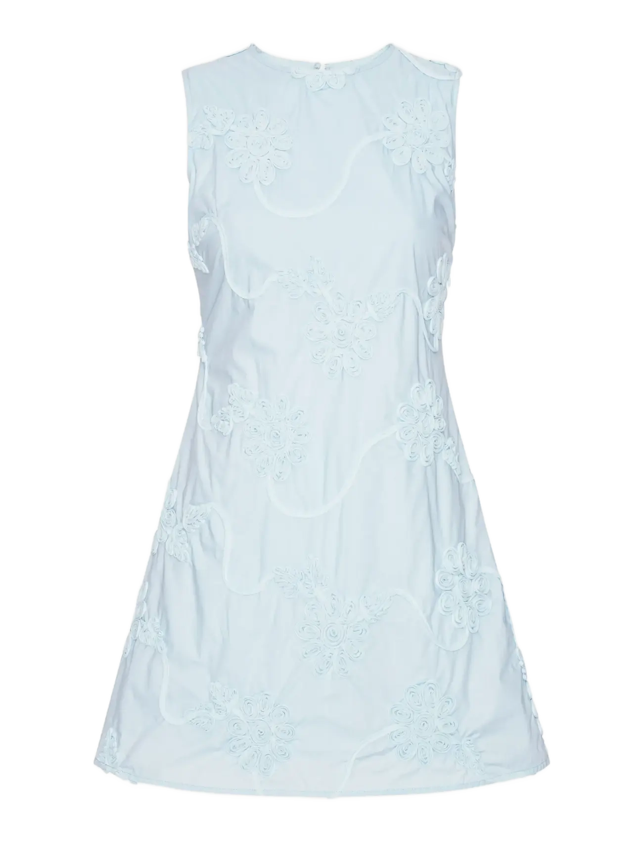ROTATE Flower Mini Flared Kleid Blau - 38 - Damen