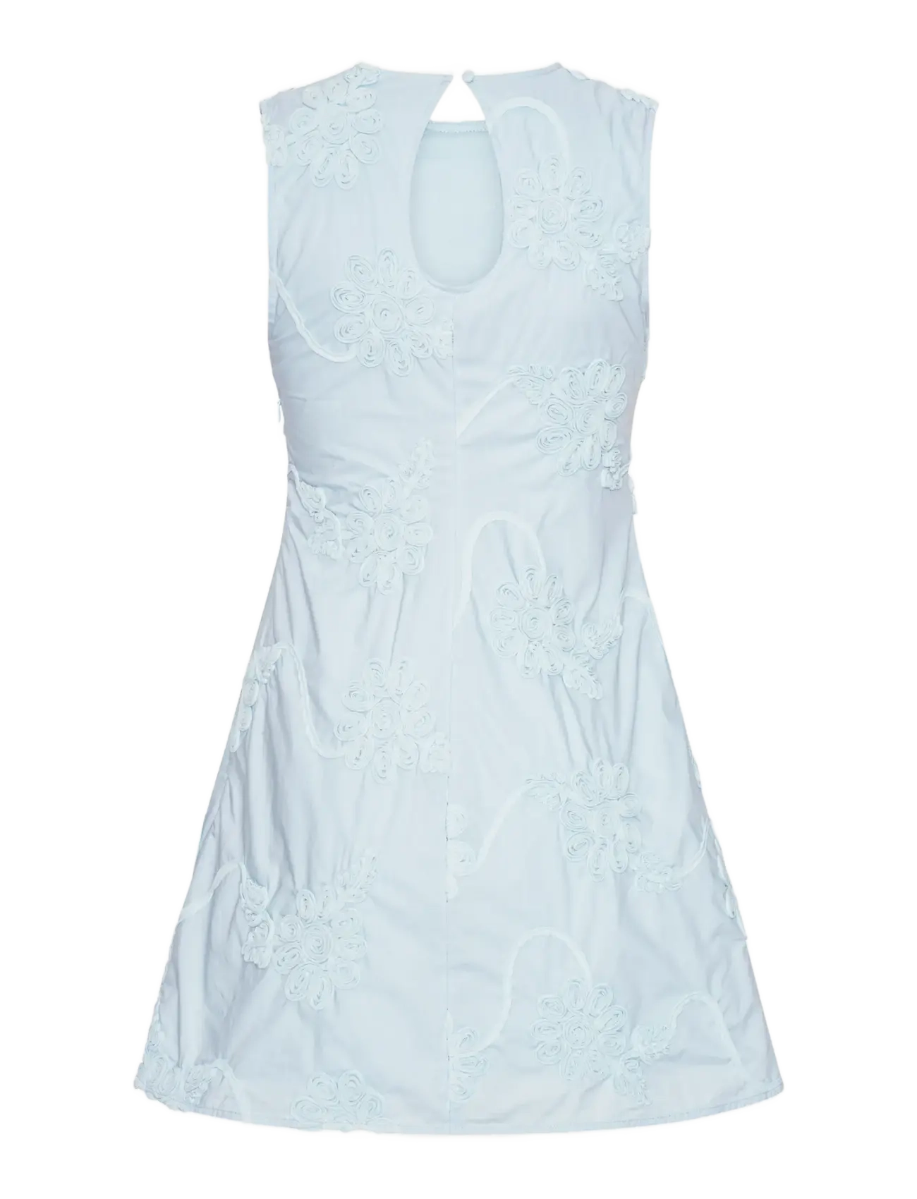 ROTATE - FLOWER MINI FLARED DRESS - korta klänningar - plein air - 2