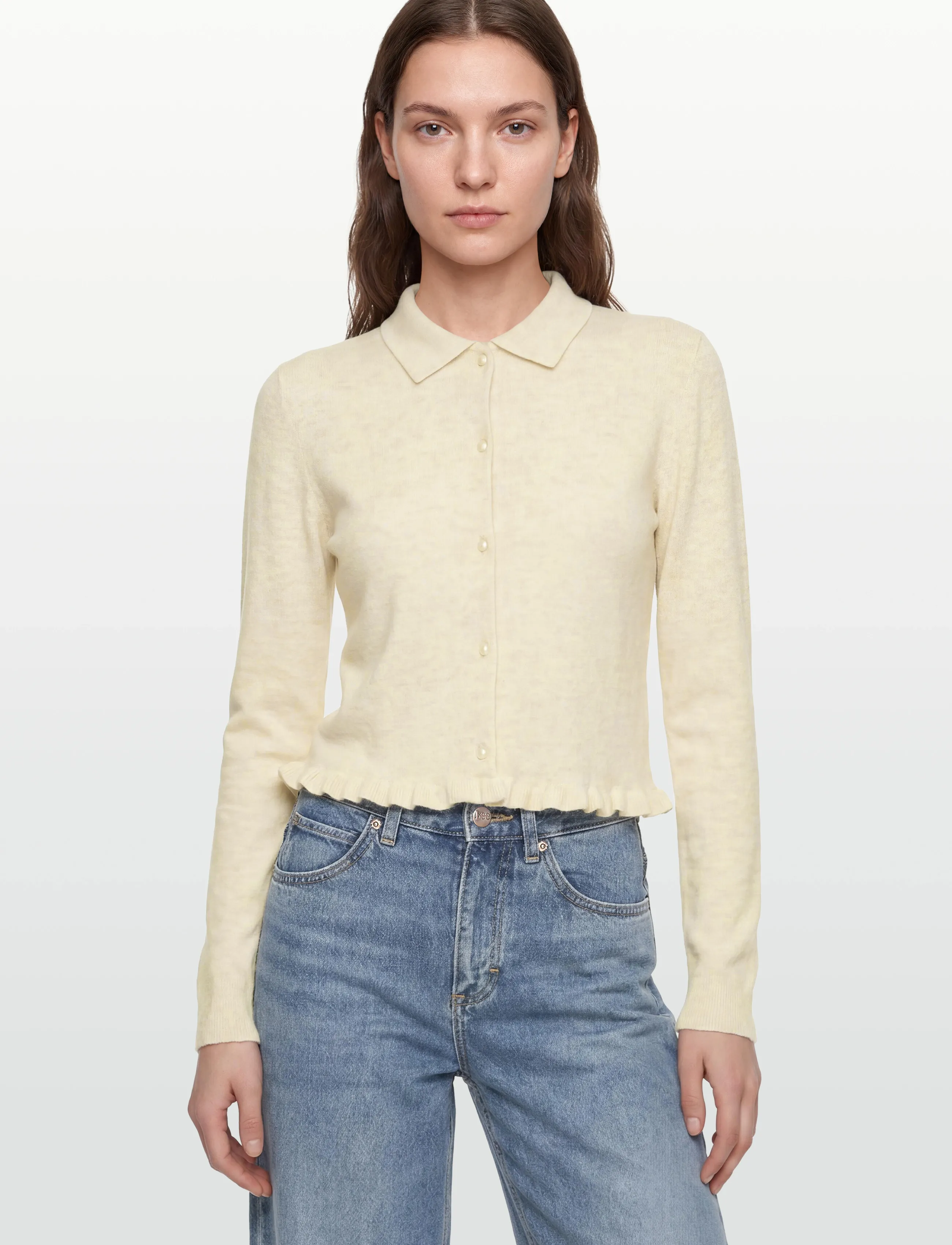 Knitted Polo Cardigan 2