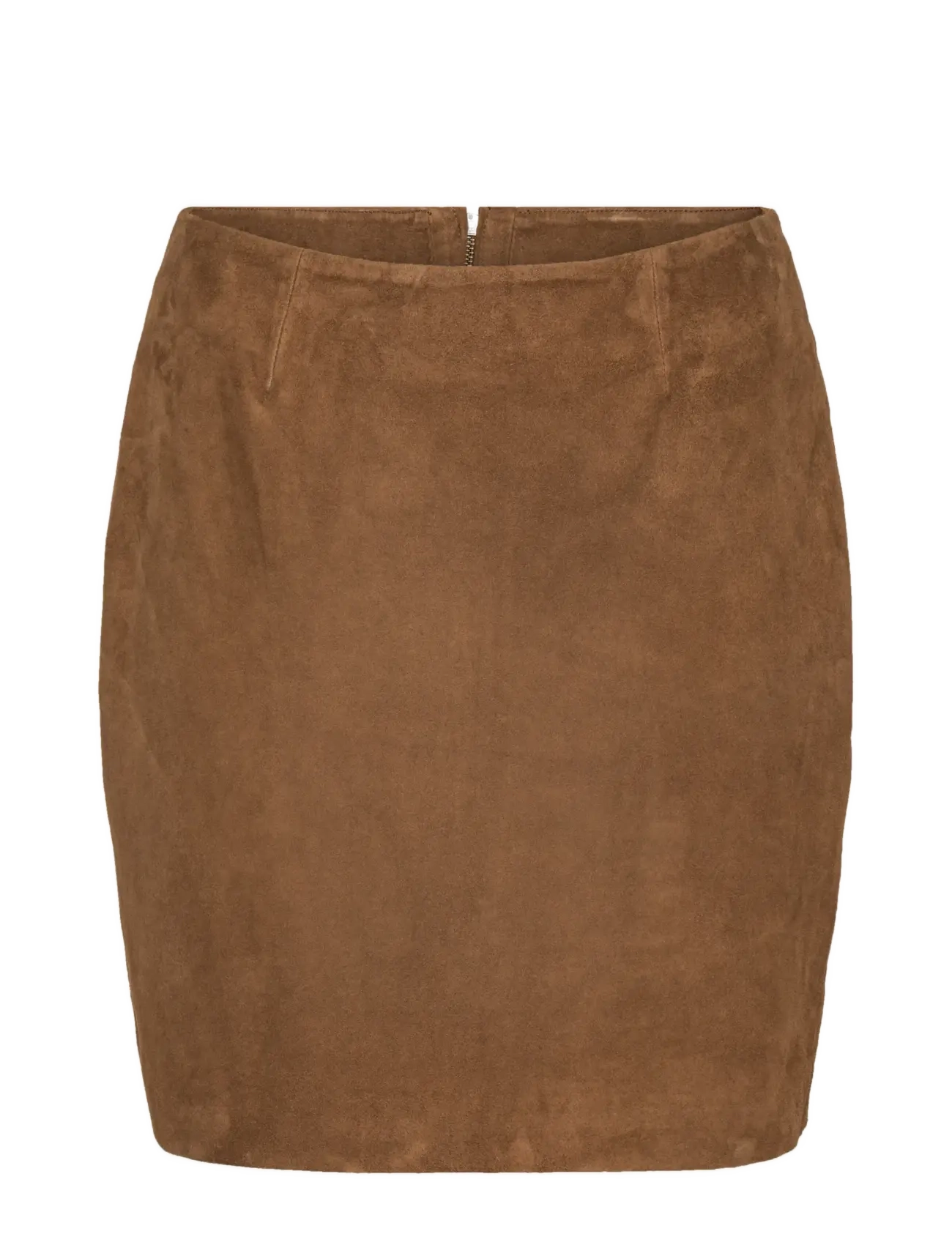 ROTATE SUEDE MINI SKIRT - Röcke - BISON / brown