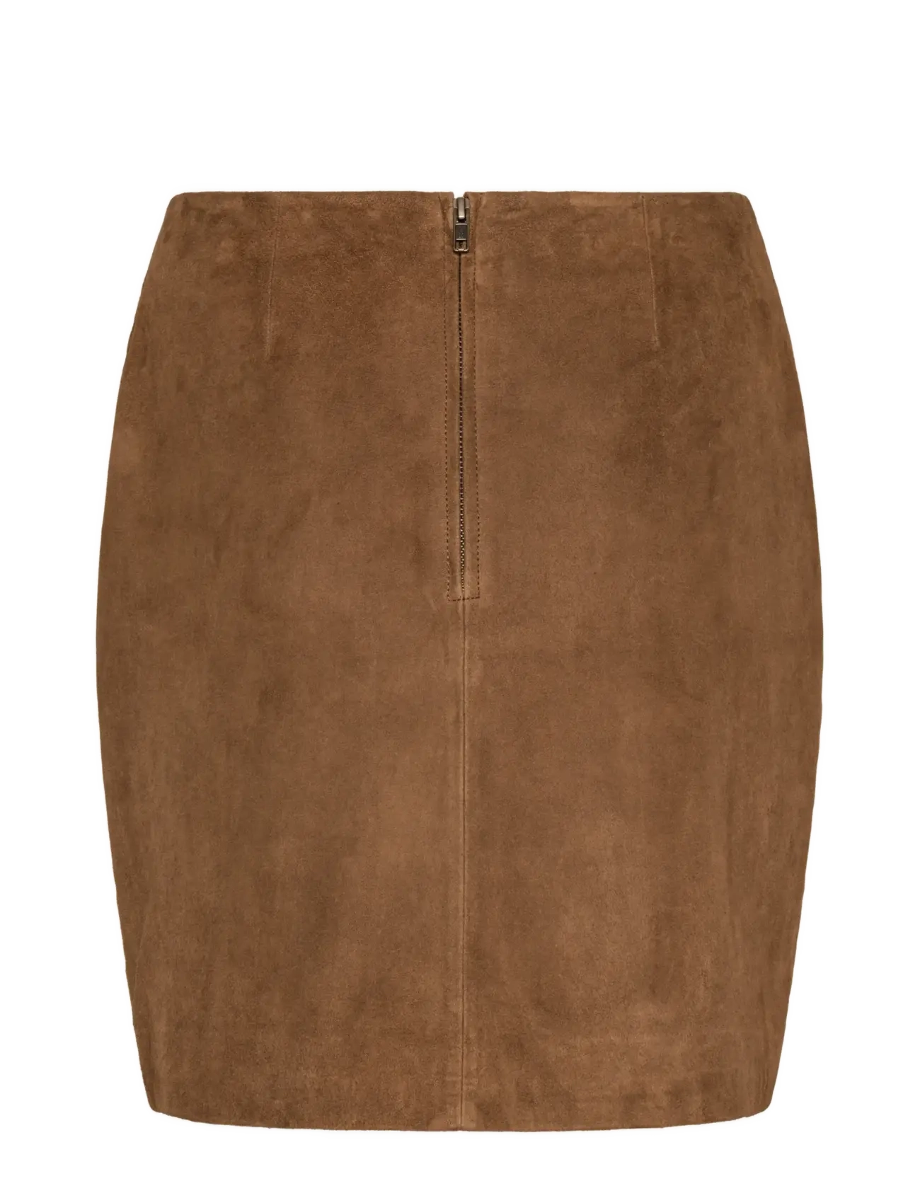 ROTATE - SUEDE MINI SKIRT - nahast seelikud - bison - 2