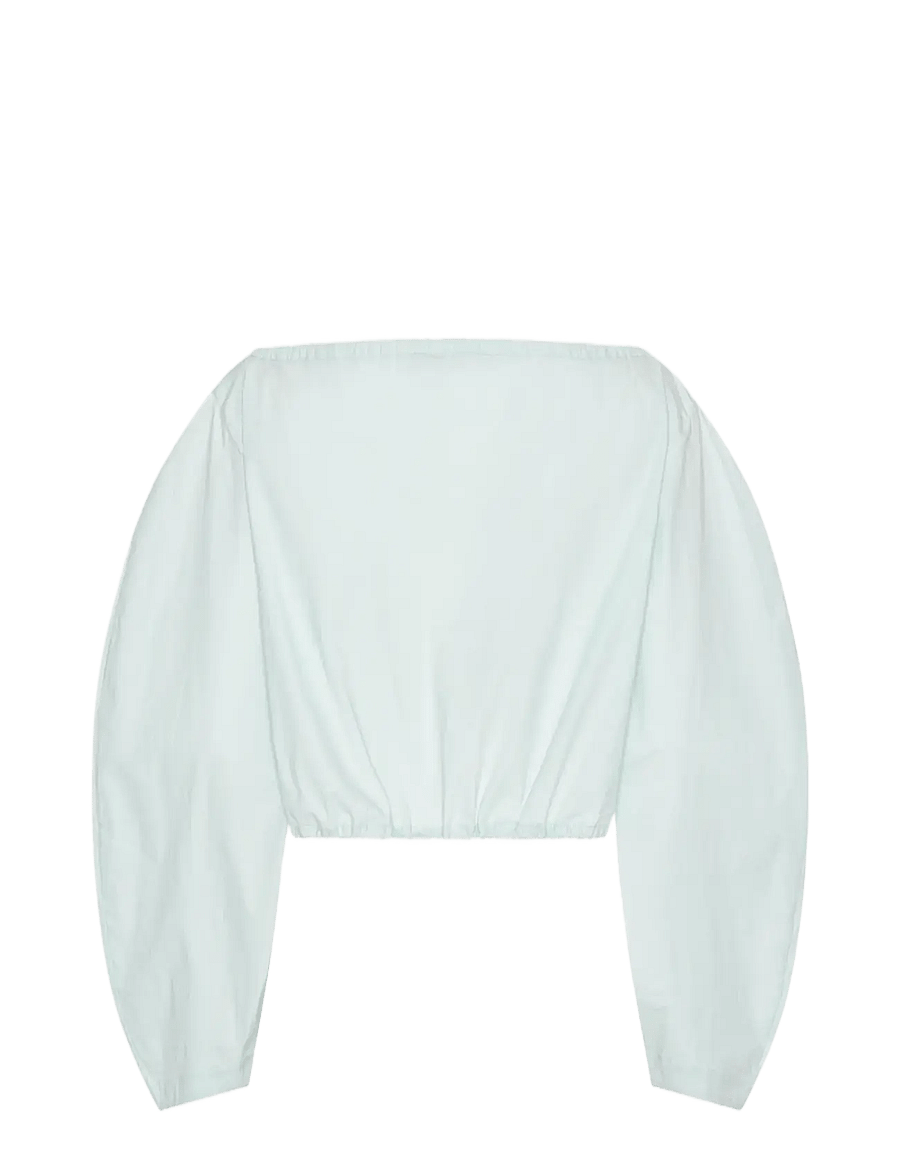 ROTATE - TIE STRAP LS TOP - langerma blússur - plein air - 2