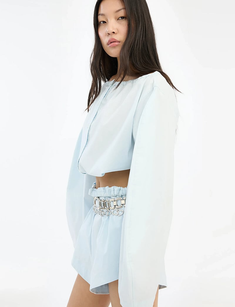 ROTATE - TIE STRAP LS TOP - long sleeved blouses - plein air - 3