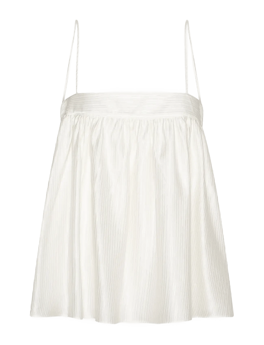ROTATE - STRIPED SLIP TOP - Ärmellose tops - bright white - 1
