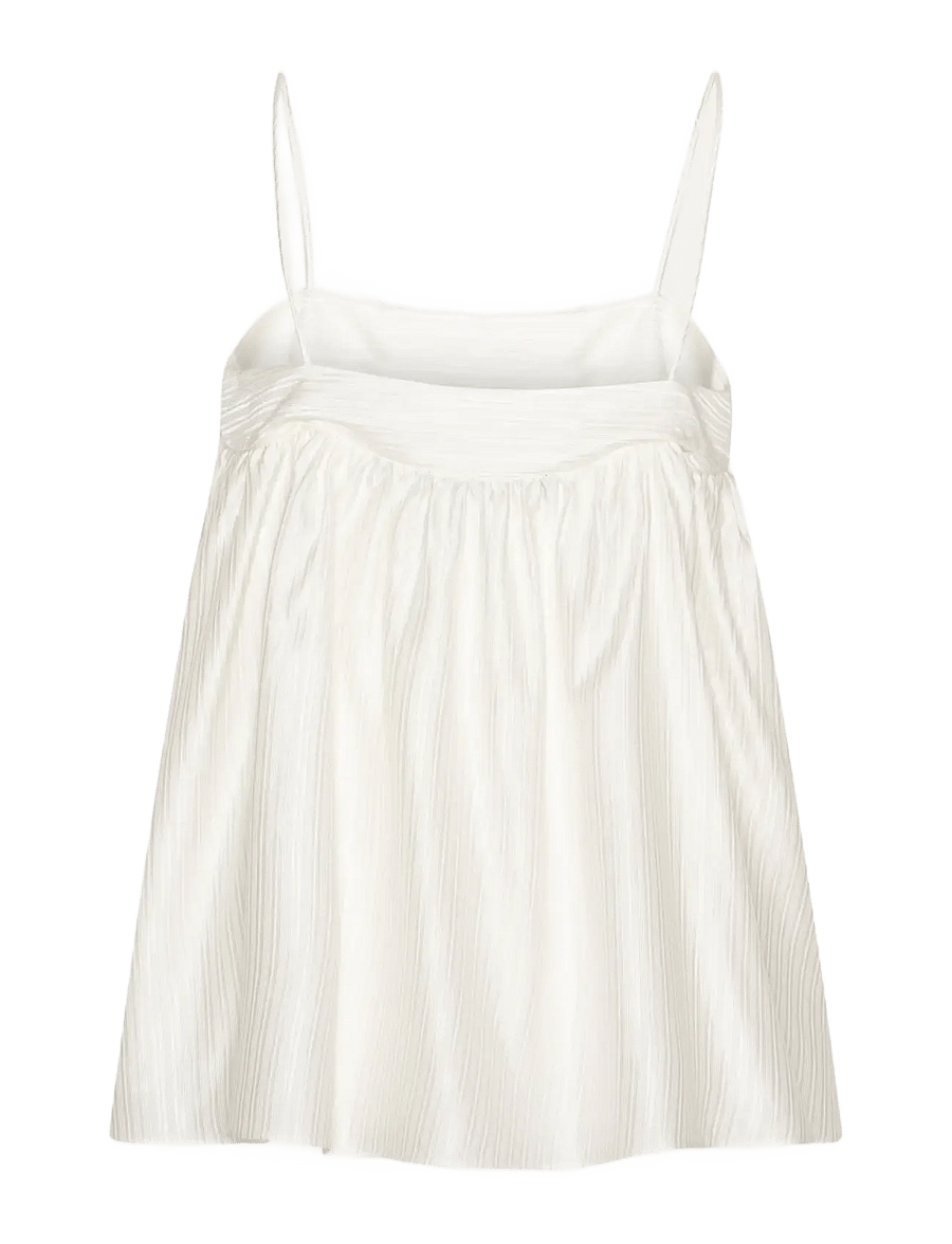 ROTATE - STRIPED SLIP TOP - Ärmellose tops - bright white - 2