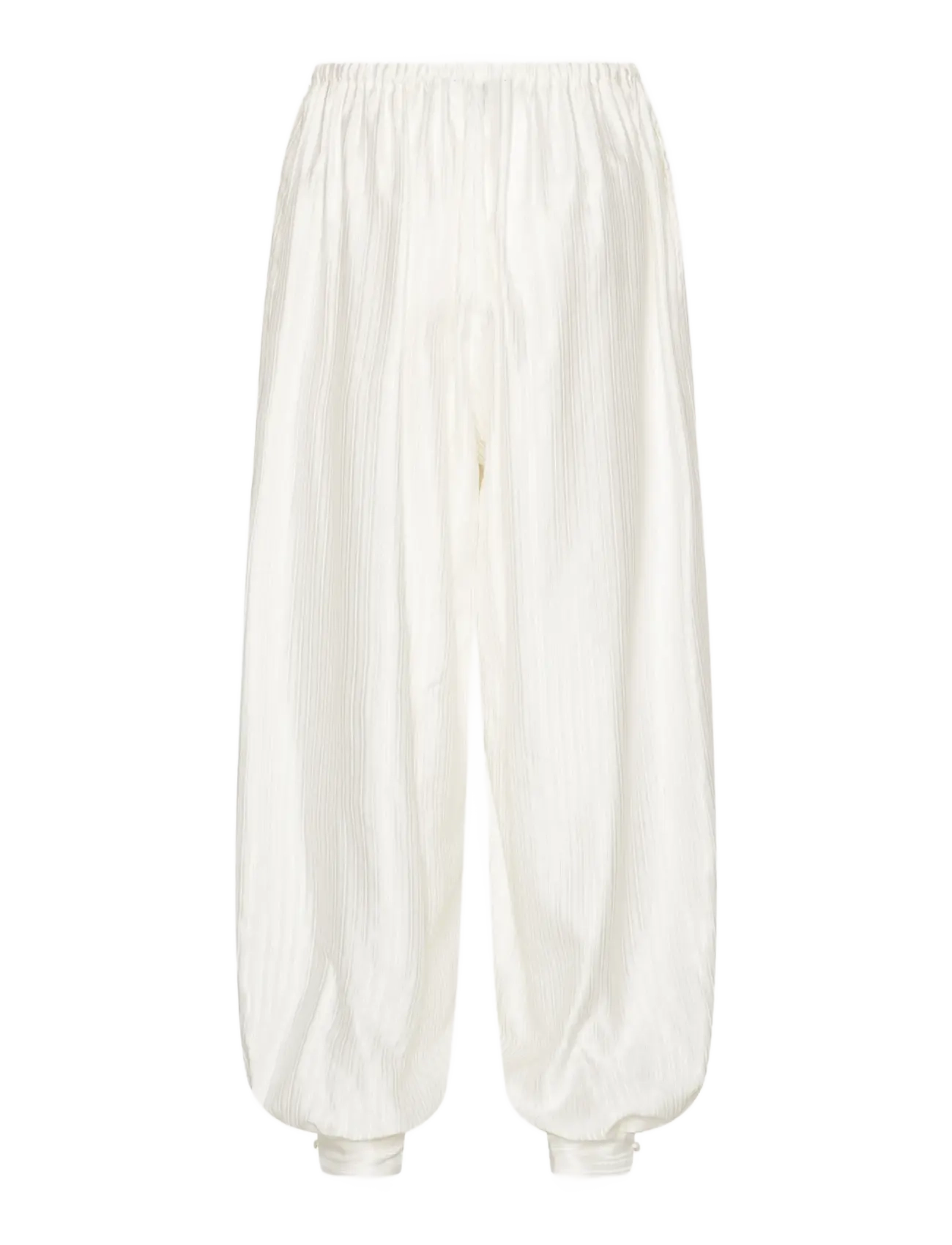 ROTATE - STRIPED  BALLOON PANTS - konfirmatsioon - bright white - 2