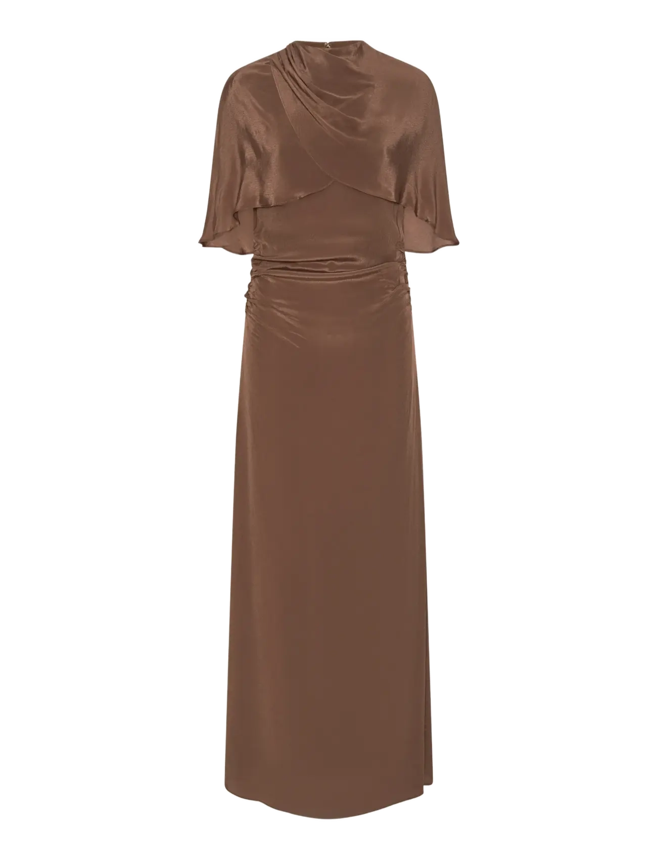 ROTATE Maxi Cape Kleid Braun - 36 - Damen