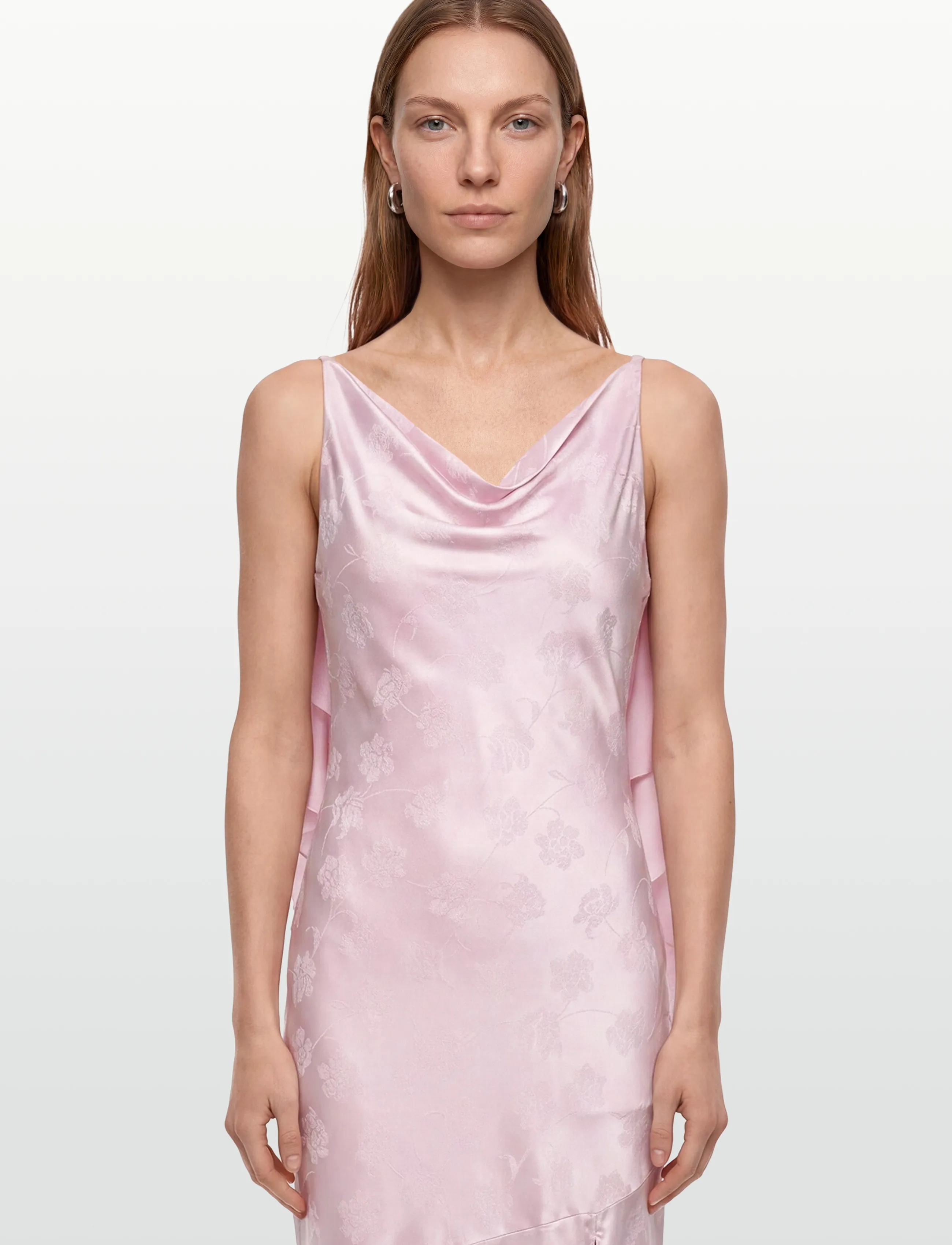 ROTATE - MAXI WATERFALL DRESS - maxi dresses - orchid ice - 3