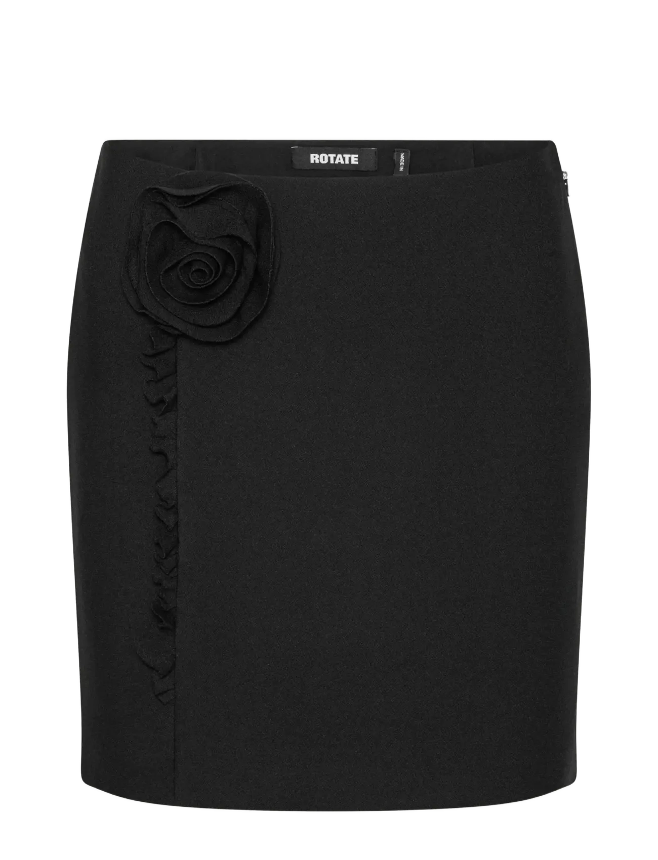 ROTATE Crepe Mini Flower Rock Schwarz - 42 - Damen