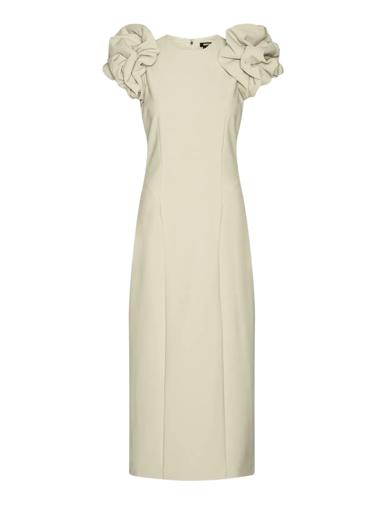 ROTATE - CREPE PUFFY MIDI DRESS - abendkleider - pumice stone - 1