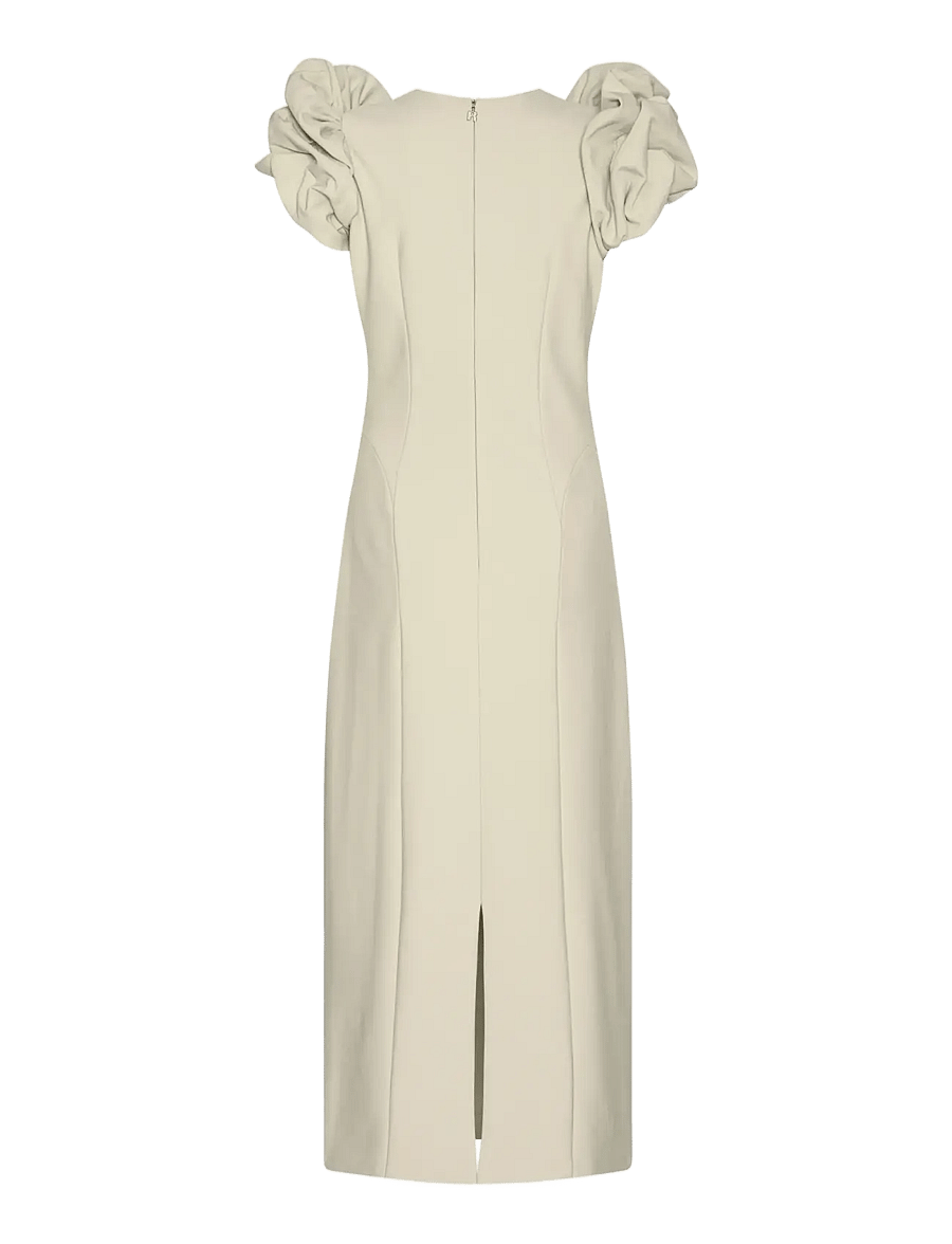 ROTATE - CREPE PUFFY MIDI DRESS - abendkleider - pumice stone - 2