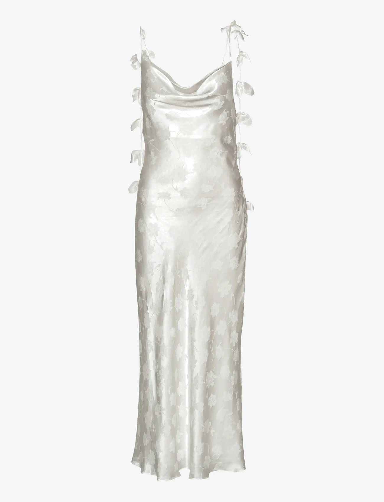 ROTATE Birger Christensen - MIDI SLIP DRESS - egret - 0