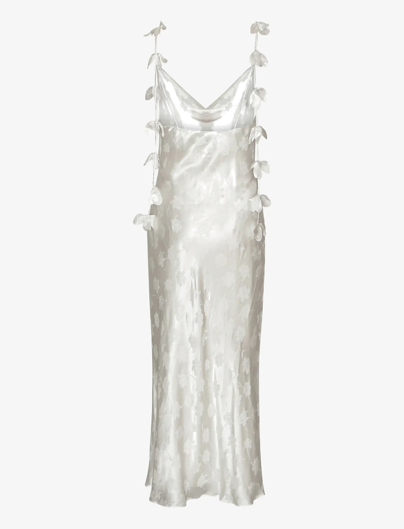ROTATE Birger Christensen - MIDI SLIP DRESS - egret - 1
