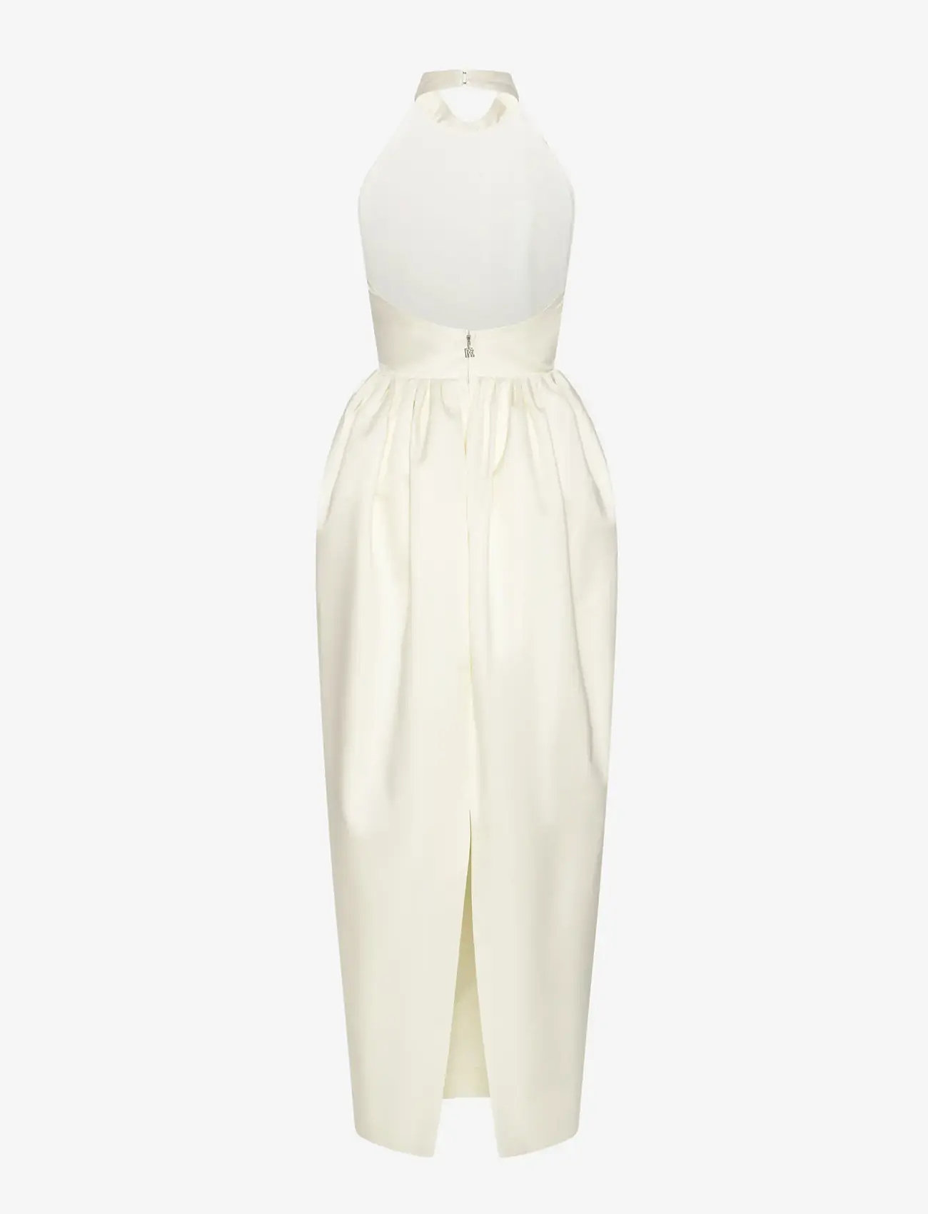 ROTATE - SATIN MAXI DRESS - maxi dresses - egret - 2