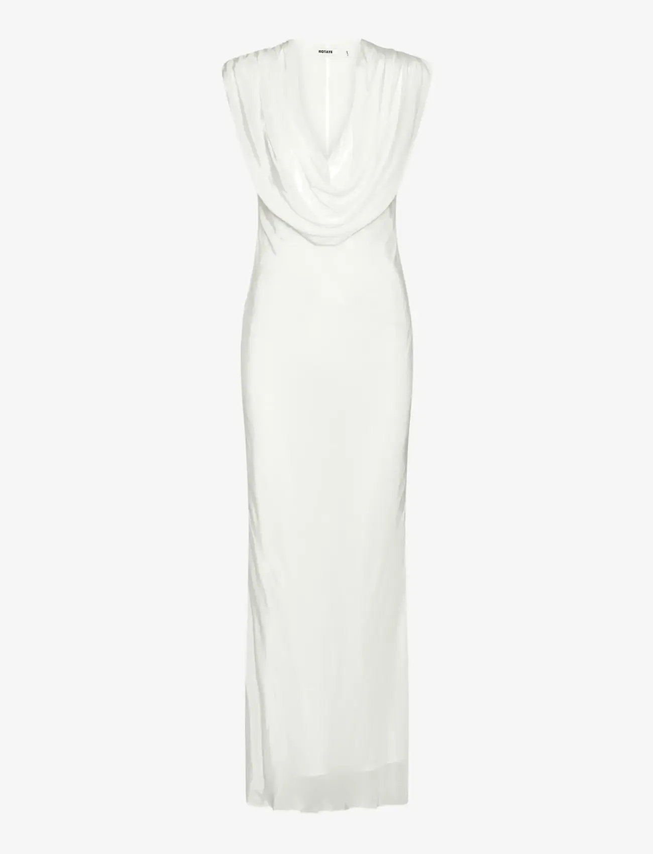 ROTATE - MAXI WATERFALL DRESS - evening dresses - egret - 1