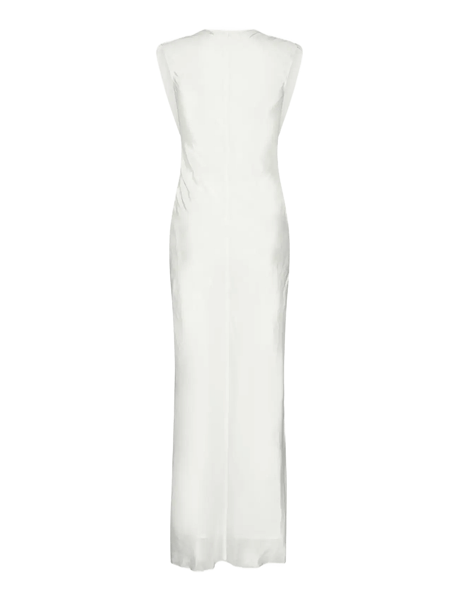 ROTATE - MAXI WATERFALL DRESS - brudekjoler - egret - 2
