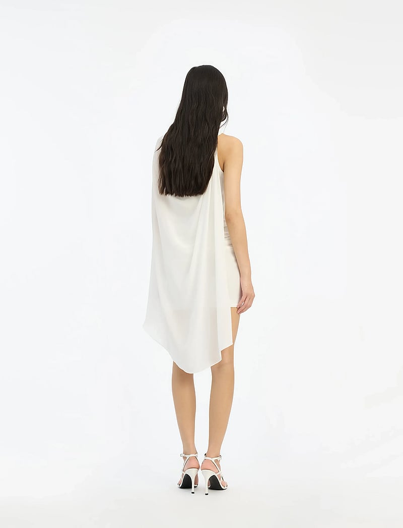 ROTATE - MINI CAPE DRESS - Õhtukleidid - egret - 3