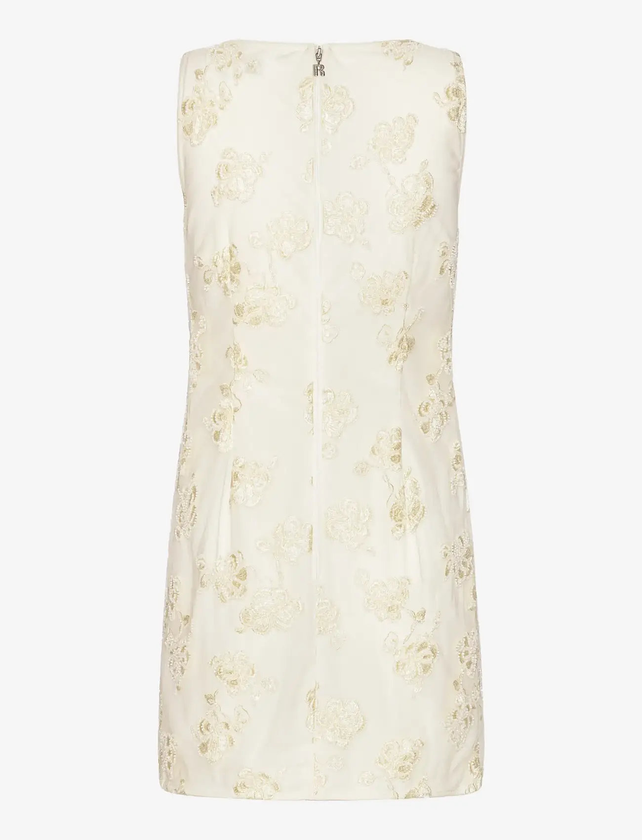ROTATE - BEADED MINI DRESS - bröllopsklänningar - egret - 2